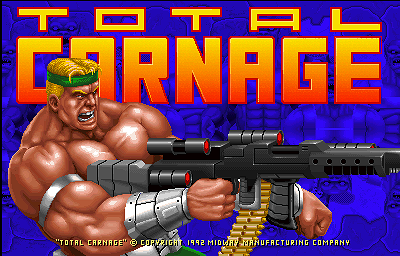 Total Carnage - Screenshot - Game Title Image