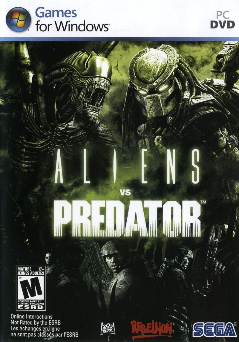 alien vs predator 2 game