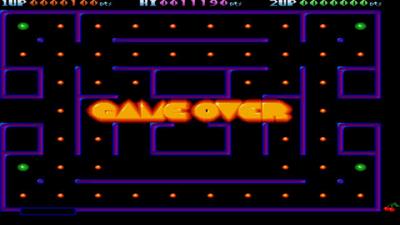 Deluxe Pac-Man - Screenshot - Game Over Image