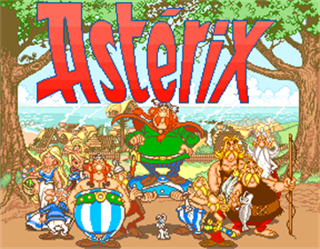 Astérix - Screenshot - Game Title Image
