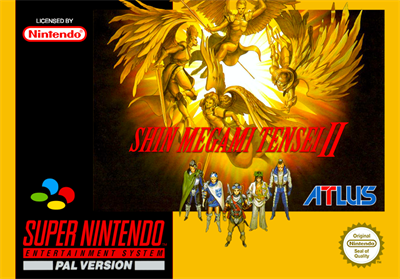 Shin Megami Tensei II - Fanart - Box - Front Image