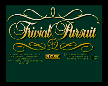 Trivial Pursuit: The CD32 Edition - Screenshot - Game Title Image