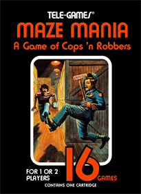 Maze Craze: A Game of Cops 'n Robbers - Box - Front Image