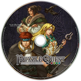 Puzzle Quest: Challenge of the Warlords - Fanart - Disc Image