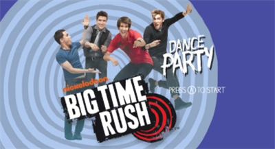Big Time Rush: Dance Party - Screenshot - Game Title Image