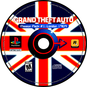 Grand Theft Auto: Mission Pack #1: London 1969 - Fanart - Disc Image