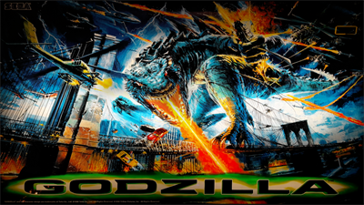 Godzilla - Arcade - Marquee Image