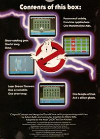 Ghostbusters - Box - Back Image