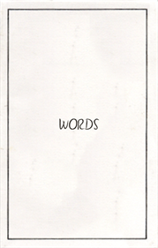 Words - Box - Front Image