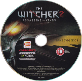 The Witcher 2: Assassins of Kings: Enhanced Edition - Disc Image