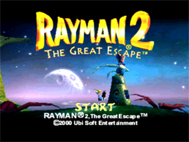 Rayman 2: The Great Escape - Screenshot - Game Title Image