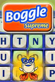 Boggle Supreme - Box - Front Image