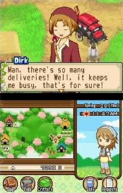 Harvest Moon DS: Tale of Two Towns - Screenshot - Gameplay Image