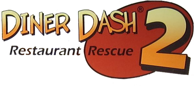 Diner Dash 2: Restaurant Rescue - Clear Logo Image