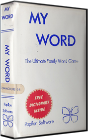 My Word: The Ultimate Family Word Game - Box - Back - Reconstructed Image