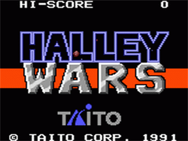 Halley Wars - Screenshot - Game Title Image