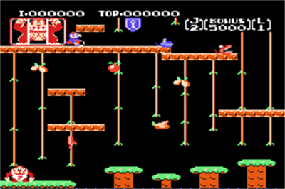 E-Reader Donkey Kong 3 - Screenshot - Gameplay Image