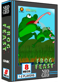 Frog Feast - Box - 3D Image