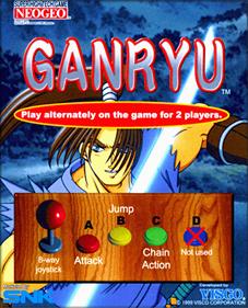 Ganryu - Arcade - Controls Information Image