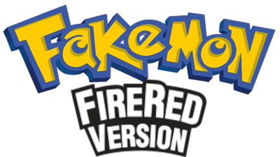 Fakemon FireRed - Clear Logo Image