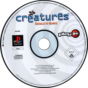 Creatures: Raised in Space - Disc Image