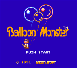 El Monstruo de los Globos - Screenshot - Game Title Image