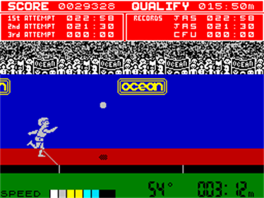 Daley Thompson's Decathlon - Screenshot - Gameplay Image