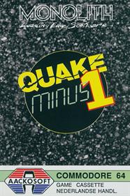Quake Minus One - Box - Front Image