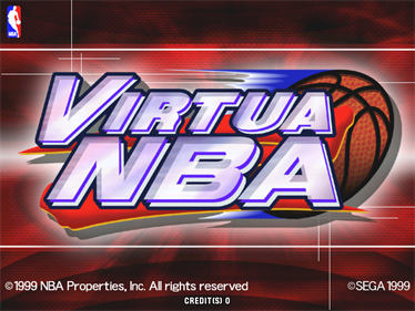 Virtua NBA - Screenshot - Game Title Image