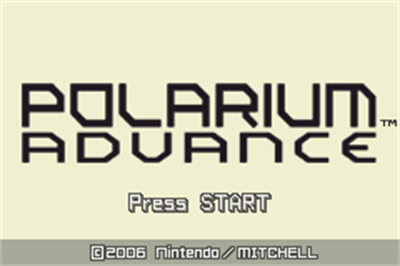 Polarium Advance - Screenshot - Game Title Image