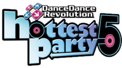 Dance Dance Revolution: Hottest Party 5 - Clear Logo Image