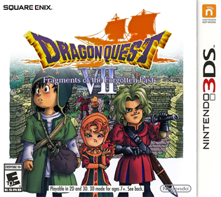 Dragon Quest VII: Fragments of the Forgotten Past - Fanart - Box - Front Image