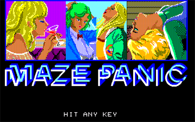 Maze Panic - Screenshot - Game Title Image