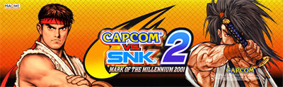 Capcom vs. SNK 2: Mark of the Millennium 2001 - Arcade - Marquee Image