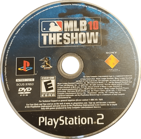 MLB 10: The Show - Disc Image