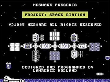 Project: Space Station - Screenshot - Game Title Image