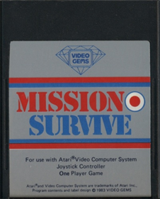 Mission Survive - Cart - Front Image
