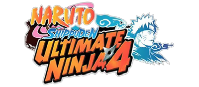 Naruto Shippuden: Ultimate Ninja 4 - Clear Logo Image