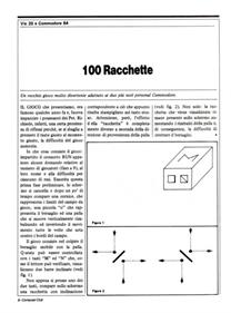 100 Racchette - Advertisement Flyer - Front Image