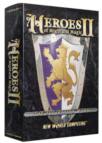 Heroes of Might and Magic II: The Succession Wars - Box - 3D Image