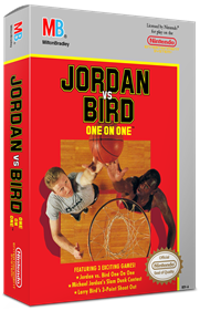 Jordan Vs Bird: One on One - Box - 3D Image