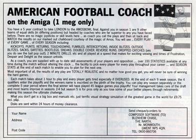 American Football Coach