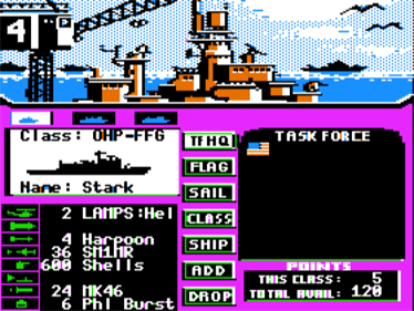 Strike Fleet: The Naval Task Force Simulator - Screenshot - Gameplay Image