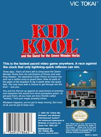 Kid Kool and the Quest for the Seven Wonder Herbs - Box - Back Image