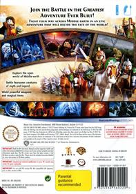 LEGO The Lord of the Rings - Box - Back Image
