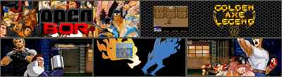 Golden Axe Legend - Arcade - Marquee Image