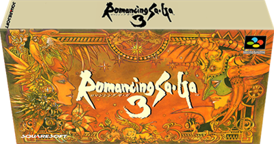 Romancing Sa·Ga 3 - Box - 3D Image
