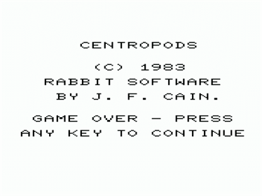 Centropods - Screenshot - Game Title Image