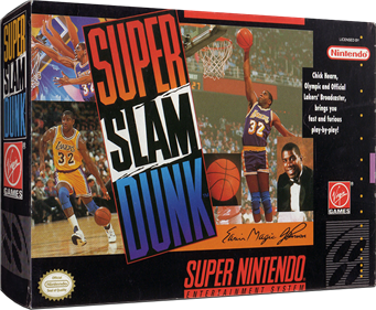 Super Slam Dunk - Box - 3D Image