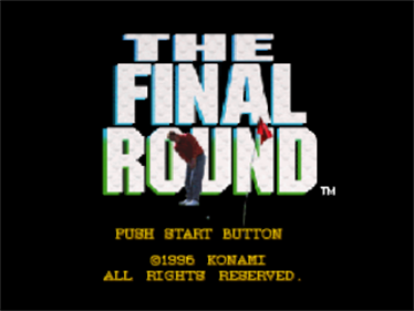 The Final Round - Screenshot - Game Title Image